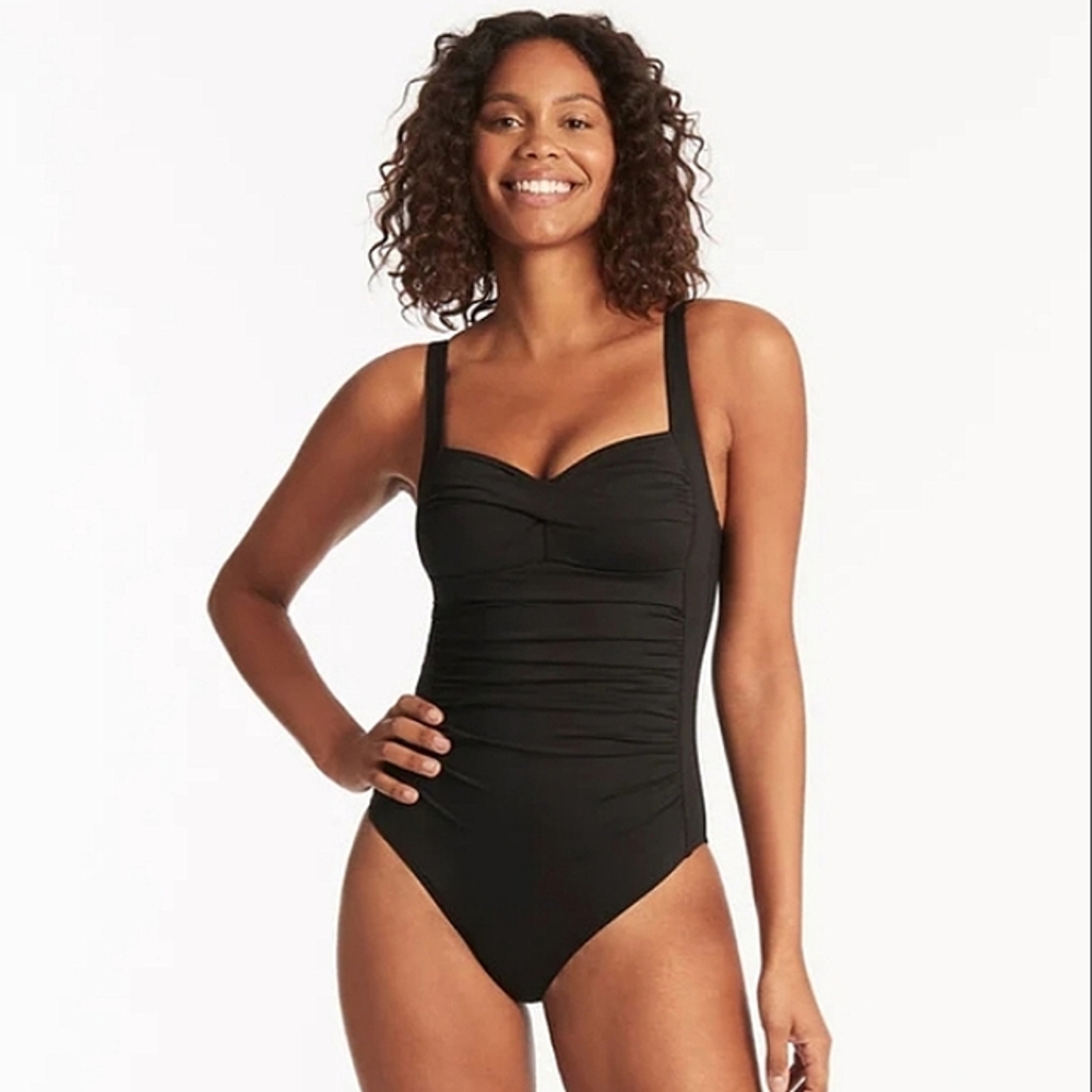 Sea Level Australia Twist Front Multifit Swimsuit